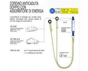 DOUBLE CORD WITH ABSORBER